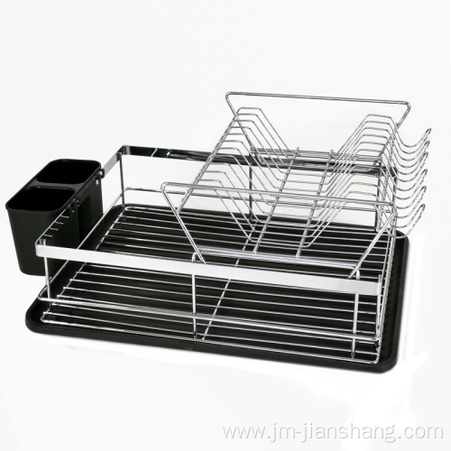 Double Layer Stainless Steel Dish Drying Rack